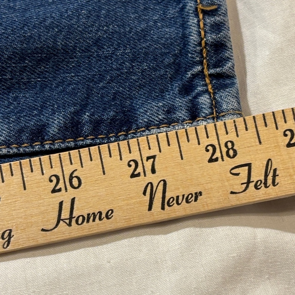 Levi's 541 Men's Dark Wash Athletic Tapered Leg Jeans Size 40 x 28 1/2 EUC - Picture 6 of 14